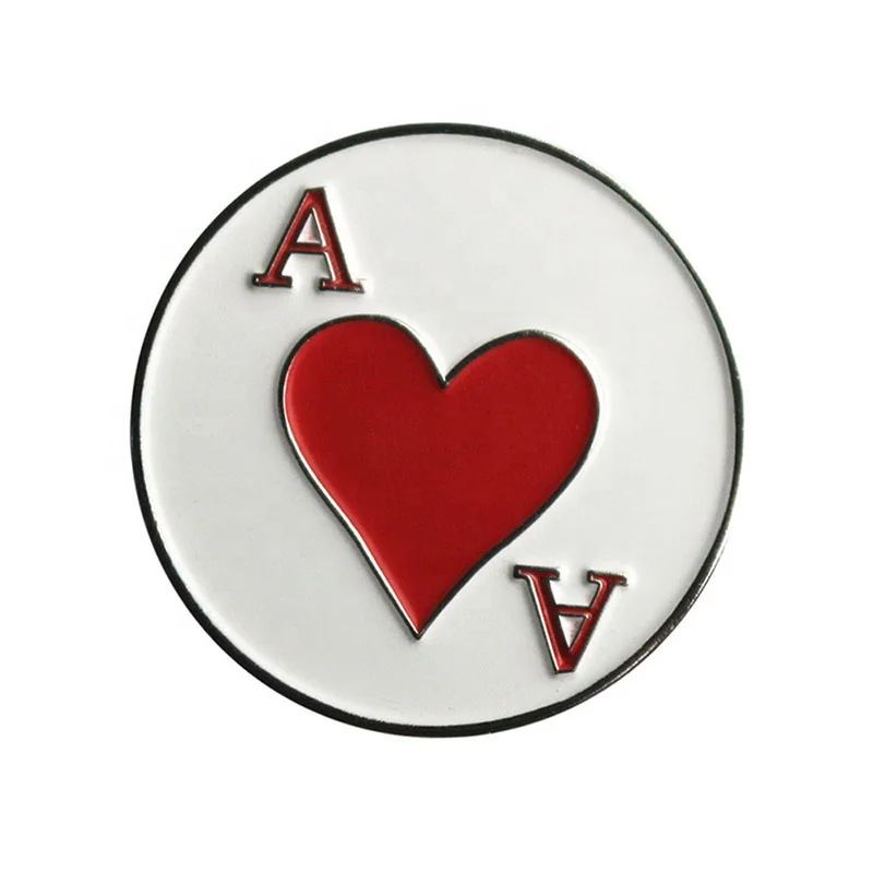 Personalized Golf Gloves Ball Marker Metal Custom Golf Ball Markers Magnetic Golf Ball Marker