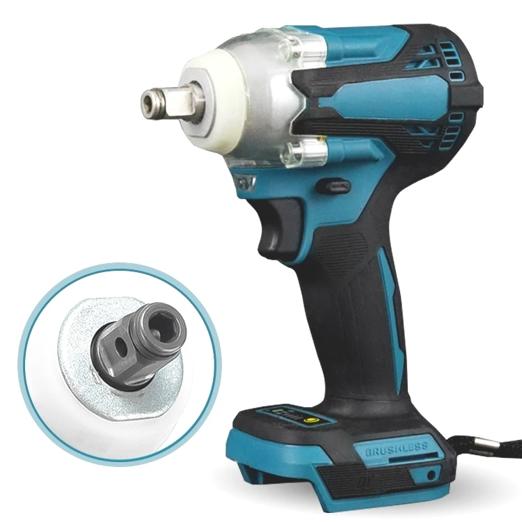 best selling 20V Industry Brushless High Torque 520N.m Electric adjustable torque Impact Wrench