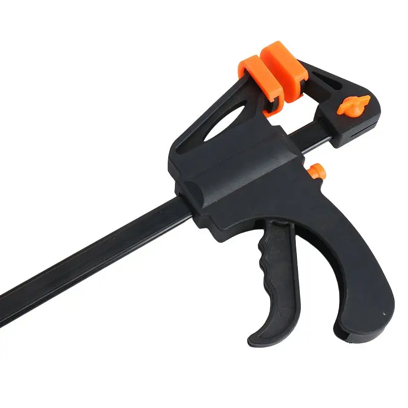 TIN KONG 24/36 Inch Aluminum F Clamp Bar Heavy Holder Grip Quick Release Parallel Wool Clamps T Bar Clamps for DIY Woodworking Hand Tool