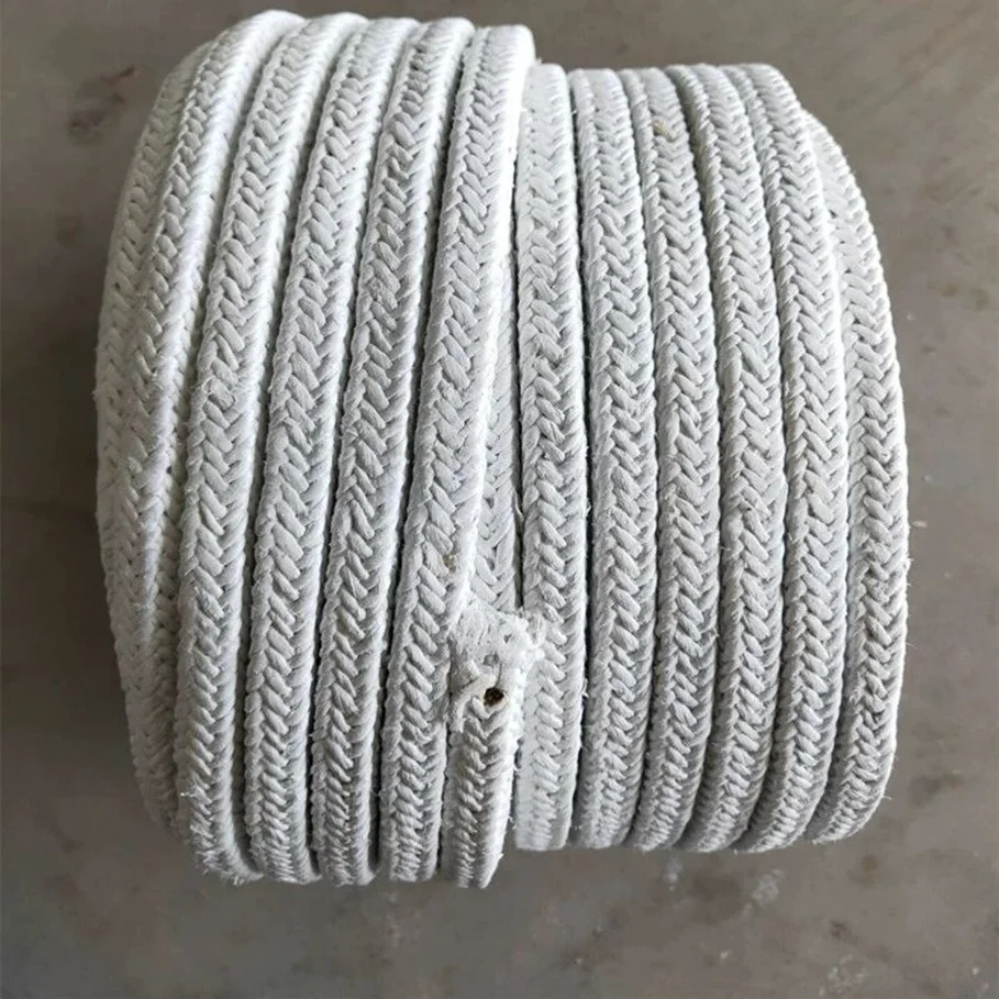 Refractory ceramic fiber twisted rope for sale