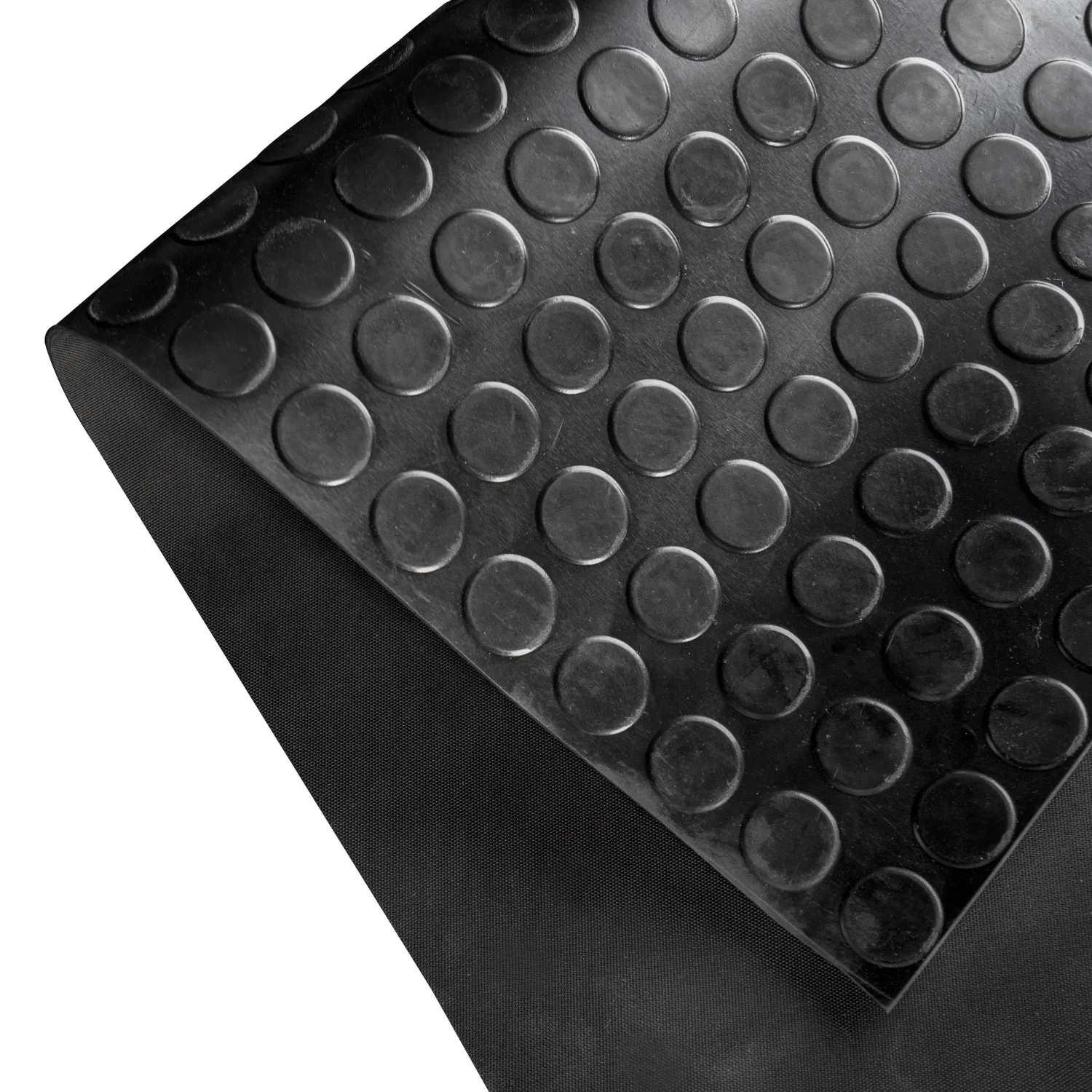 Custom Cutting Moulding 1-1.6m Width Outdoor Rubber Flooring Roll NBR Anti-Slip Waterproof Stud Dot Sheet for Cars and Seals