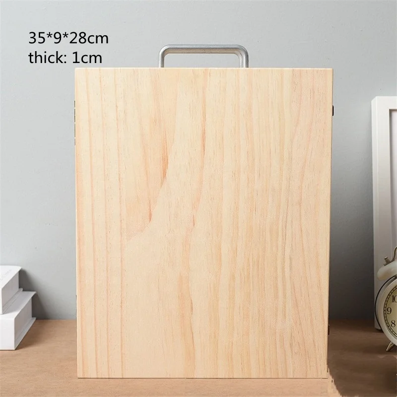 Wooden Essential Oil Box Nail Polish Aromatherapy Oils Display Holds Storage Case for Presentations Gift