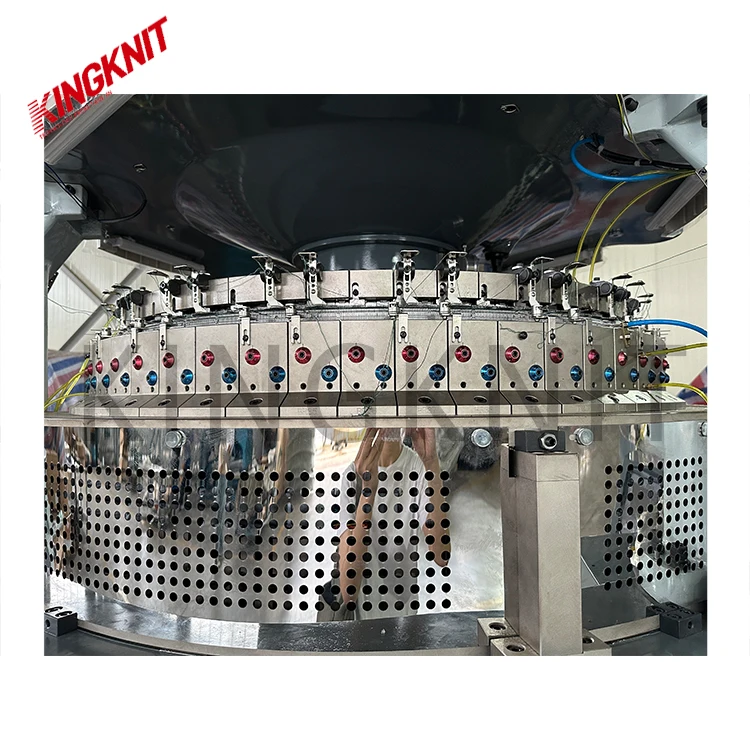 Reliable China Factory Double Jersey Circular Knitting Machine cotton fabric making machine For Double-sided Fabric