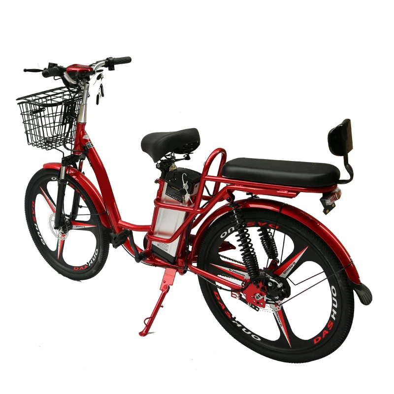 New Model 24-26 Inch Fat Tire E Bike 48v 250W/350W/500W Electric Bike Bicycle