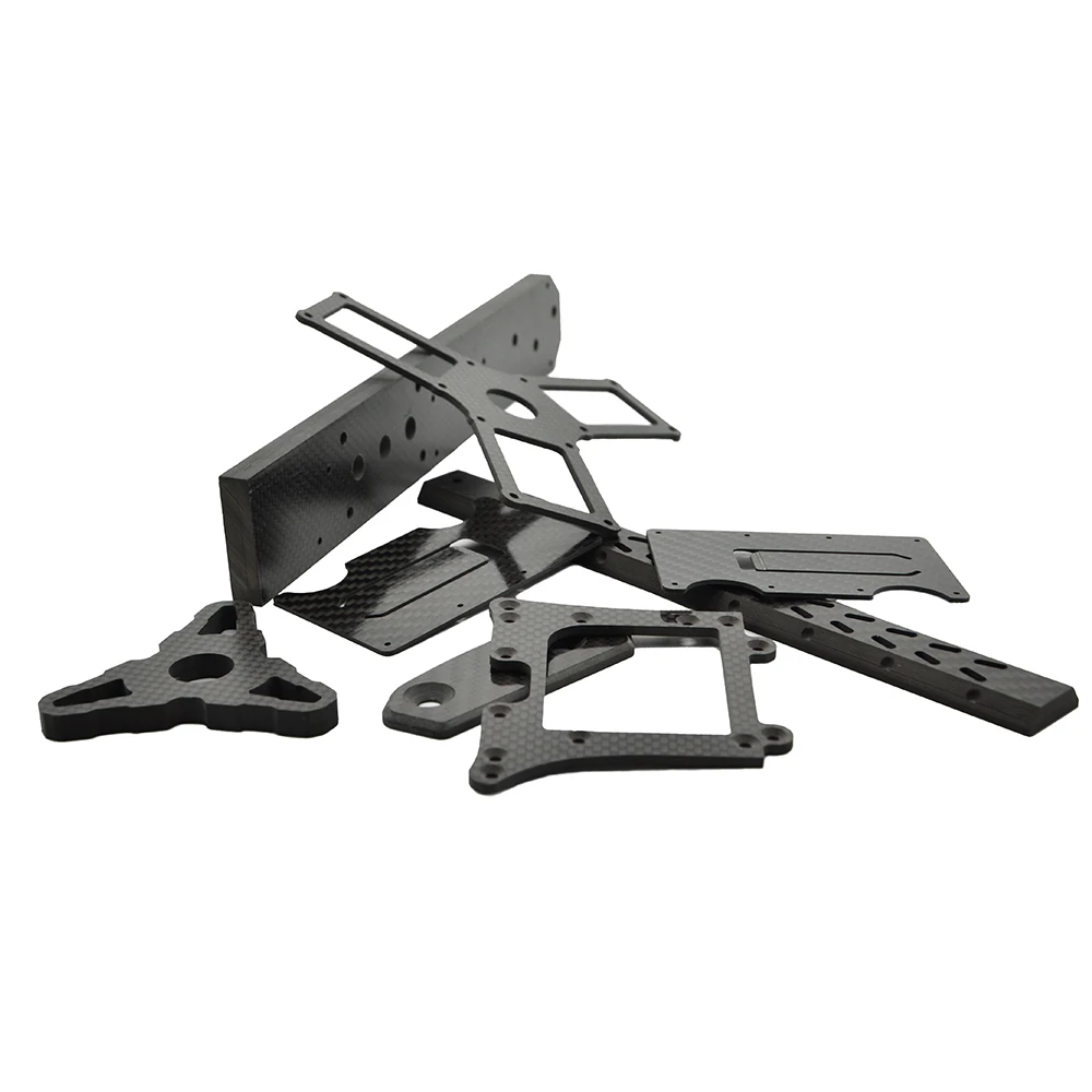 3k carbon fiber sheet colored carbon fibre sheet forged custom cnc carbon fibre parts