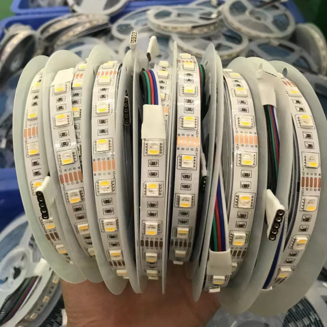 24v rgbw led strip light 5050smd 60leds for project