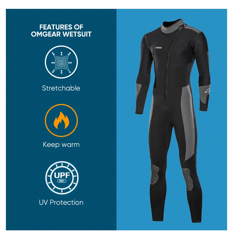 Neoprene Fabric Diving Wet Suits Zipper Nia Nios Tenue De Plonge Traje Para Busos Chamarra Baador De Cesta Indumentaria Wetsuit