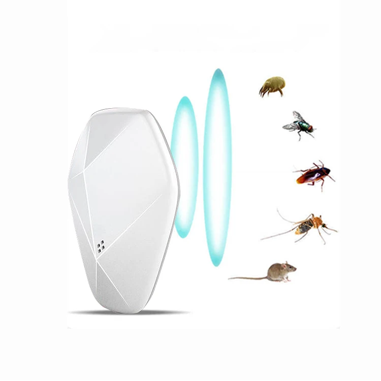 Indoor Pest Control Insect Rat Repellent Ultrasonic Plug In Mouse Repeller