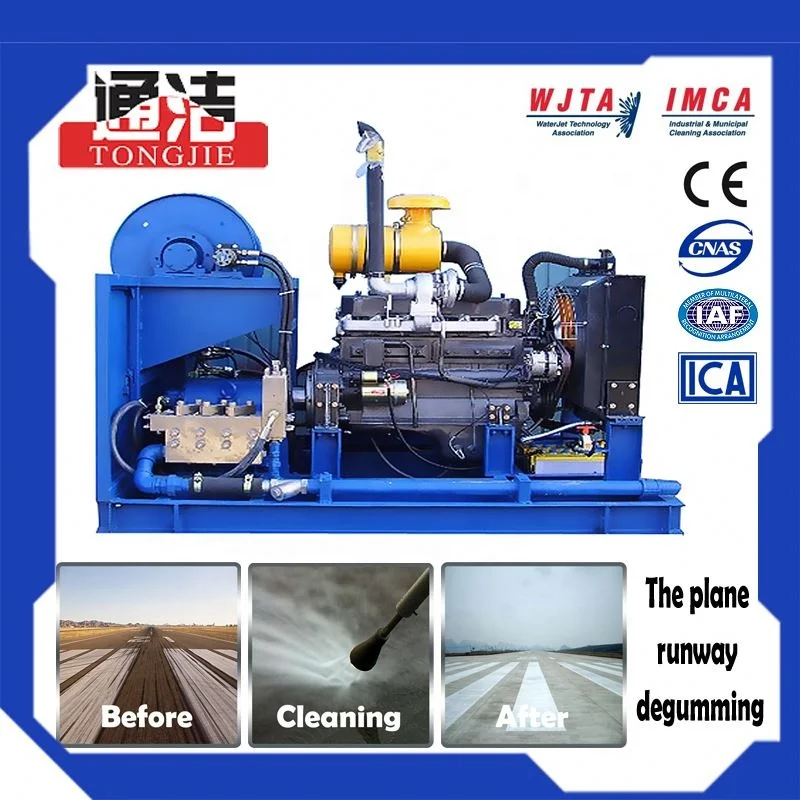 36000PSI Jet Grouting Ultra High Pressure Washing Machine