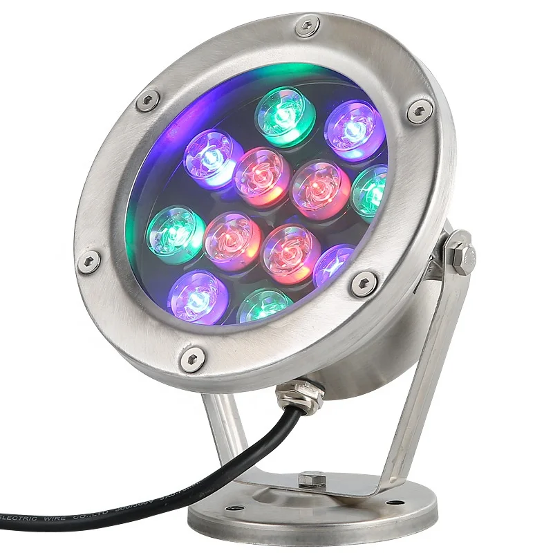 Underwater, pool, fish pond, fountain, waterproof, colorful spotlights, fish tank lights LED pool lights