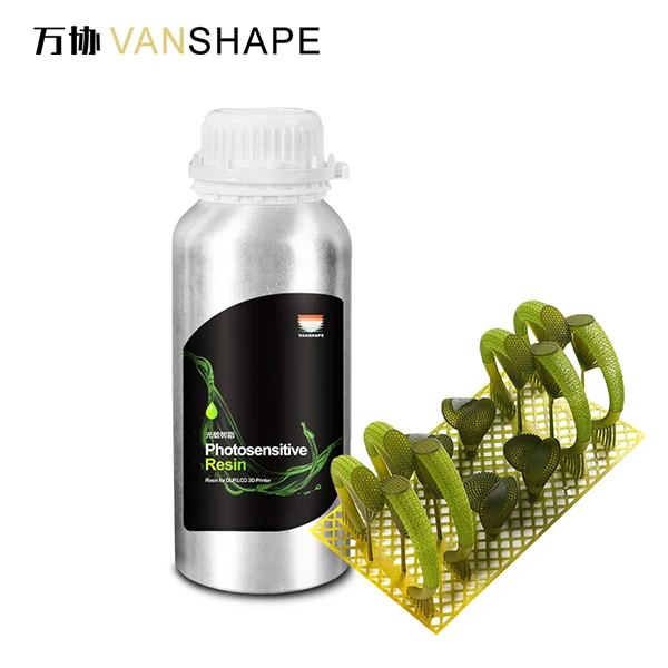 3D UV Resin Jewelry Casting Resin High Precision For  DLP 3D Printer Light Curing Castable Resin