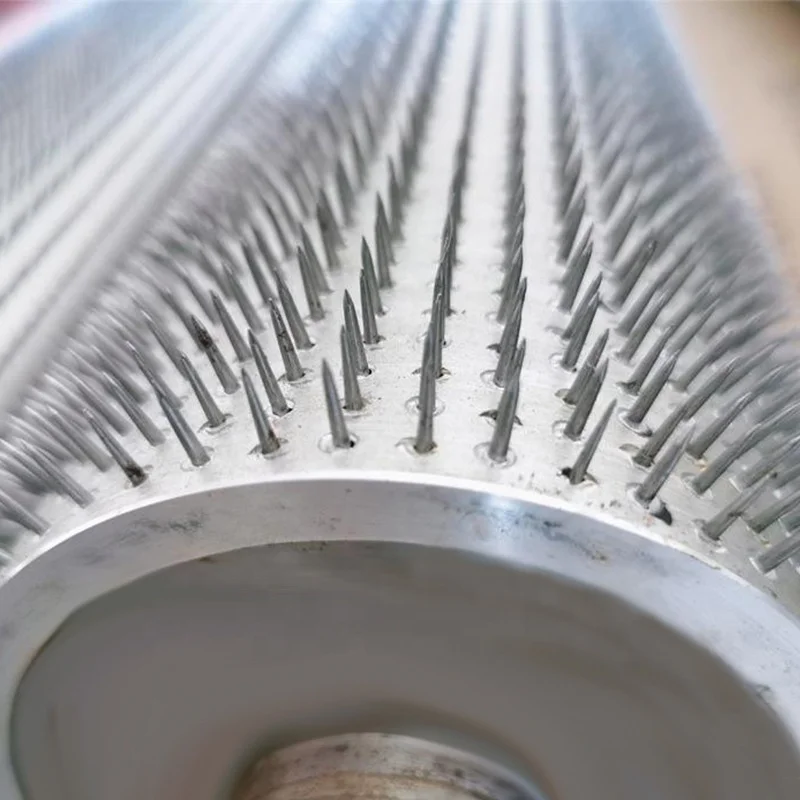 Pinned Segments Perforating Spiked Needle Roller Perforation Roller