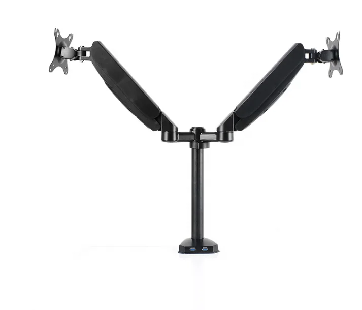Multimedia Desktop 24 inch LCD Monitor Holder+ Laptop Holder Stand Table Dual Monitor Mount Arm desktop stand