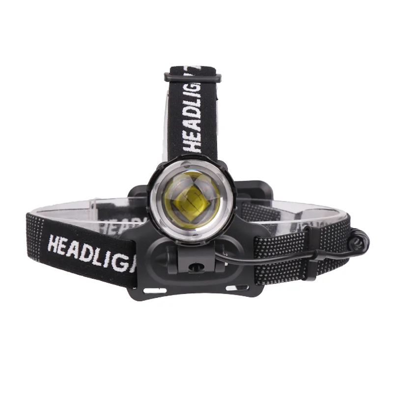 Super Bright USB Rechargeable Headlight 3000 Lumens Zoomable Waterproof 3 Modes For Hunting Headlamp XHP70.2 LED Headlamp