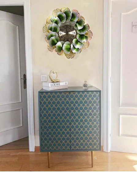 watch wall clocks 2023  interior decoration wall metal wall clocks living room luxury 3D