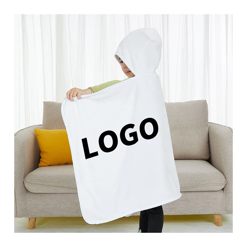 2022 Amazon Hot Sales sublimation blanks baby White thermal shawls baby blankets Gift infant sublimation blanks shawls for home