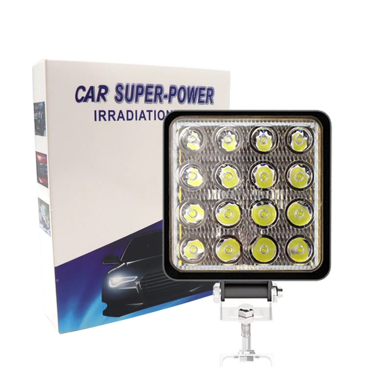 auto lighting systems 48w led work lamp fog driving lamp 4 inch led light bars off road lights 4x4  truck tractor work bulbs