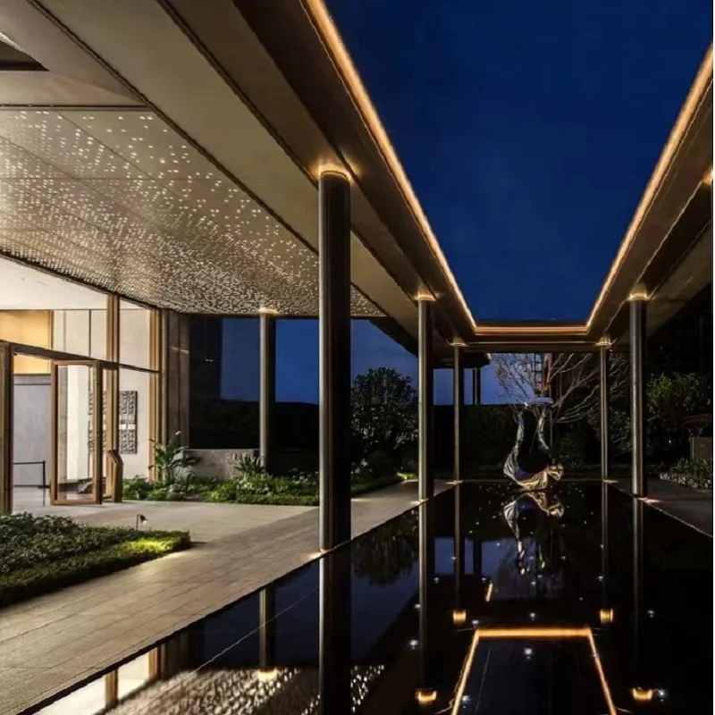 Zonron unitized Glass Facade energy saving Thermal break aluminum building exterior decorative Curtain wall glass curtain panel