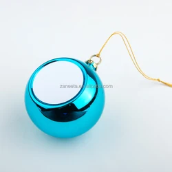 Hot Sell Personalized Printable Sublimation Christmas Tree Decoration Balls