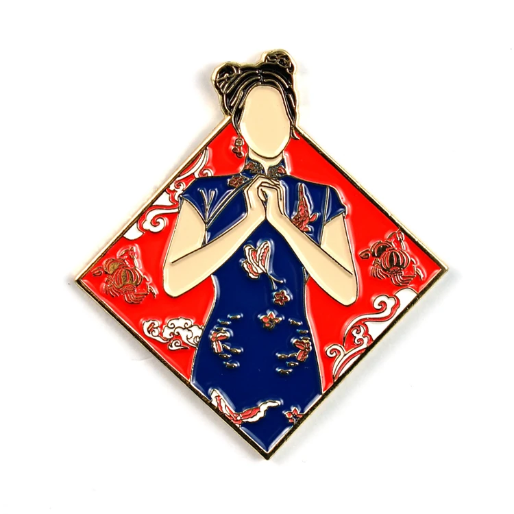 Westar China Factory Low Minimum Quantity Custom Logo Metal Badge Hat Hard Soft Enamel Lapel Pin For Clothes Bags