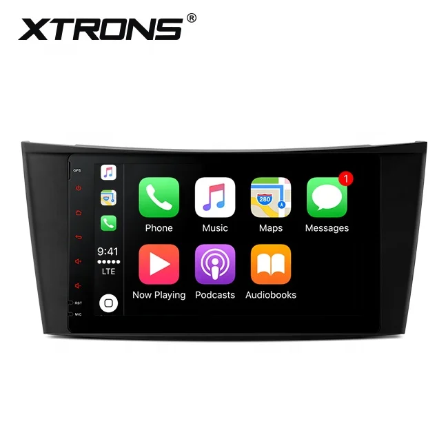 XTRONS 8 дюймов 4g android 10 0 автомобильный навигатор gps для mercedes W211 CLS Class W219 с рулевого