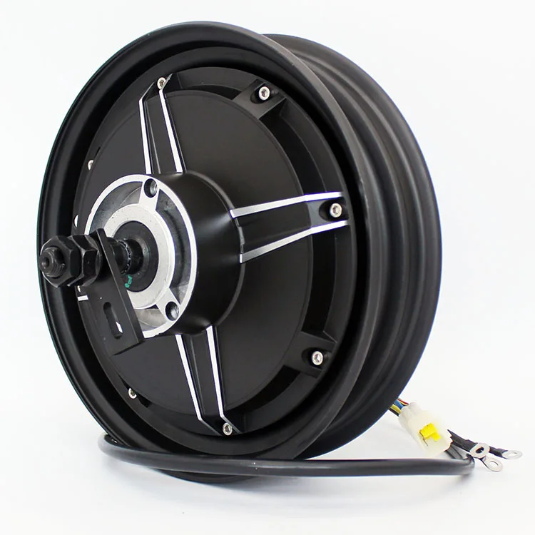 Powerful 10 inch 72v 1000W 1200W 1500W electric scooter hub motor with votol controller