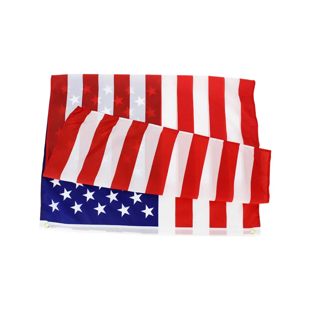 Wholesale Hanging Advertising 3X5ft United States American USA Firefighter Flags