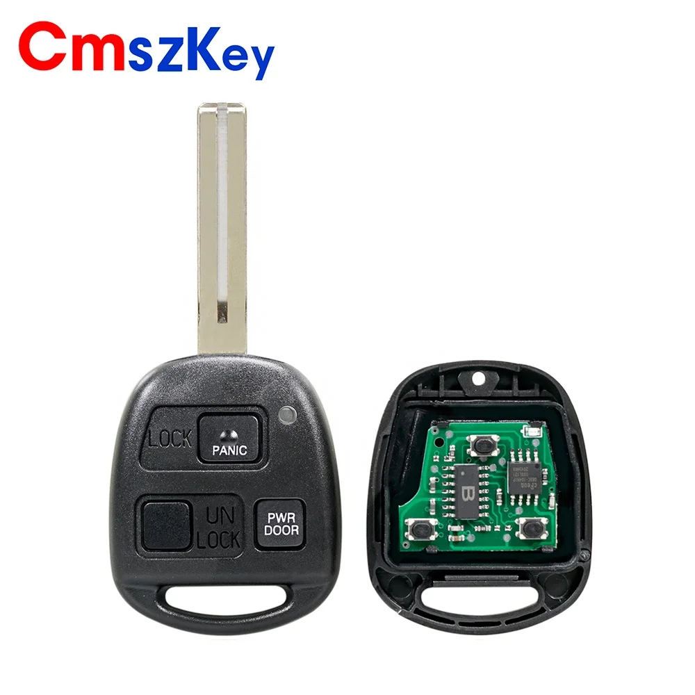For Lexus 2004-2005 RX330 2007-2009 RX350 3 BTN Remote Key Fob 314Mhz 68 Chip HYQ12BBT