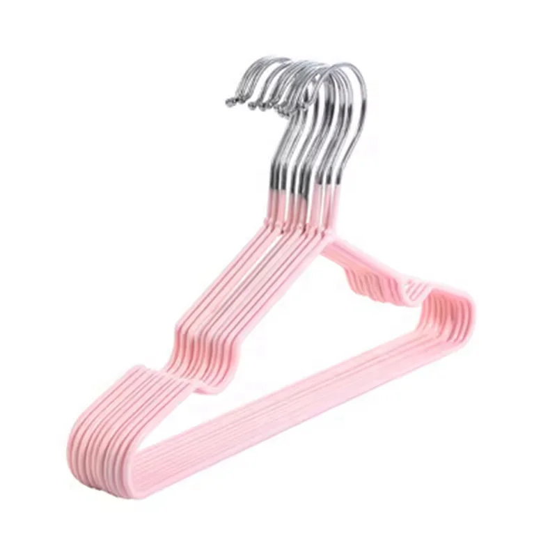 Velvet Hanger 50 Pack Space Save Non-Slip Padded Rose Gold Hook Flocked White And Black Velvet Clothes Hangers