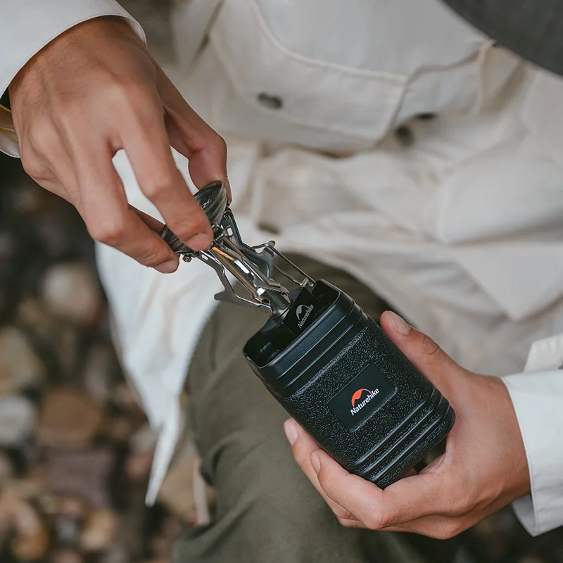 Naturehike outdoor hiking Portable Cooking Mini Gas Burner Ultralight folding camping stove