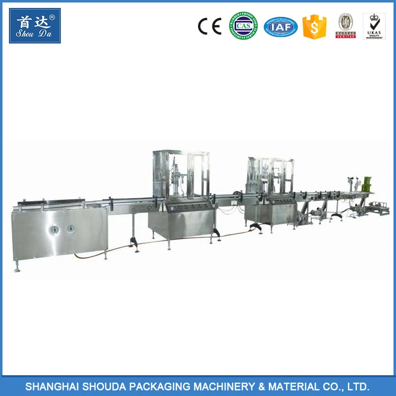 Deodorant  Gas aerosol  filling machine with Explosion-proof function Production Line Machine
