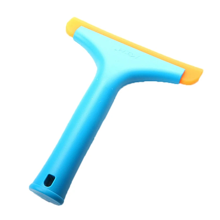 Wholesale Vinyl Film Packaging Tools Blue Handle Silicone Water Scraper Car Film Scraper