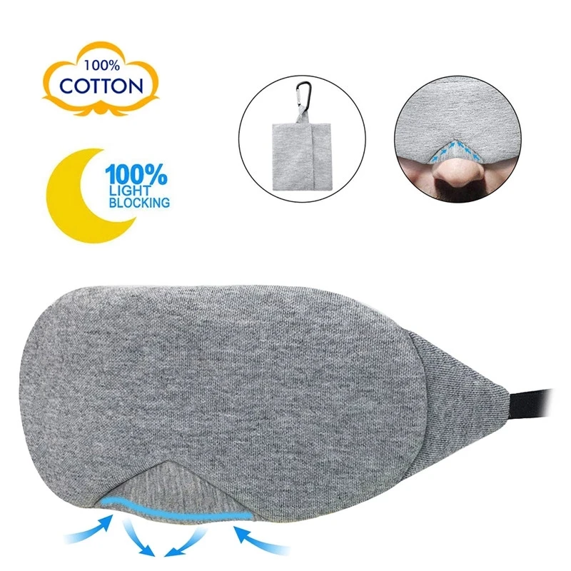 Sleep Mask Fast Sleeping Eye Mask Eyeshade Cover Shade Patch Women Men Soft sleep eye mask for travel