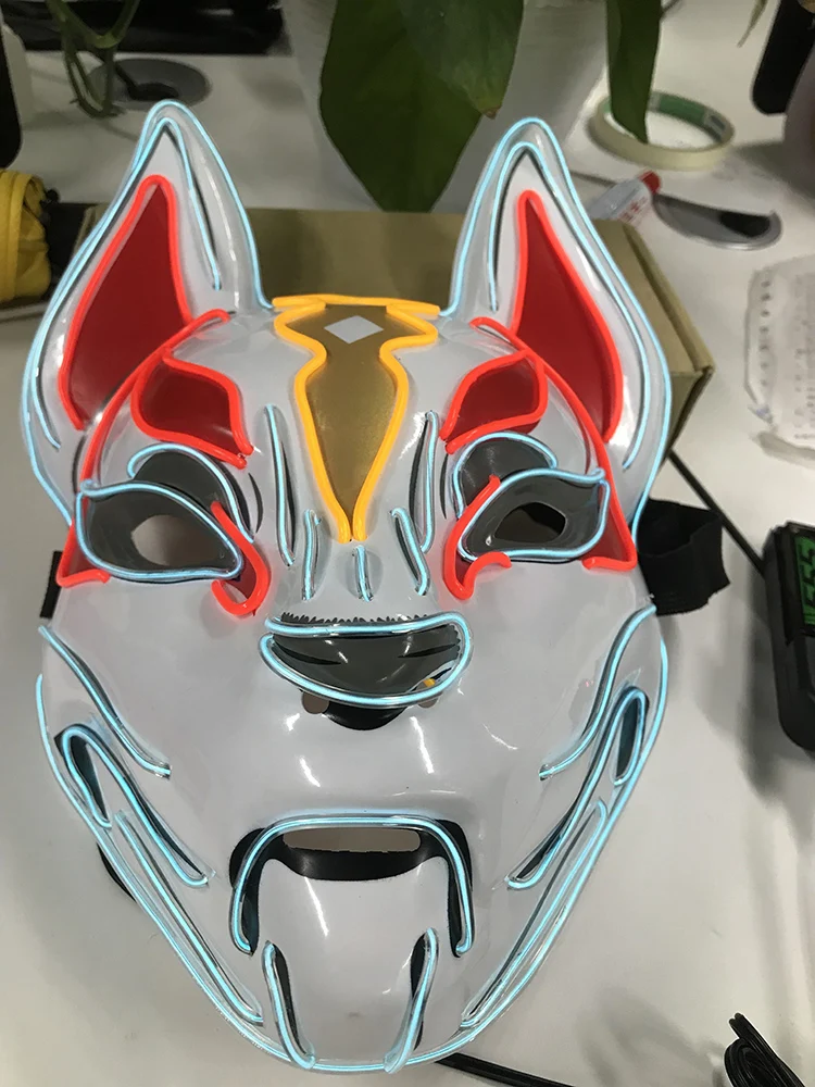 Light up Costume Cosplay Halloween Led Horror Fox