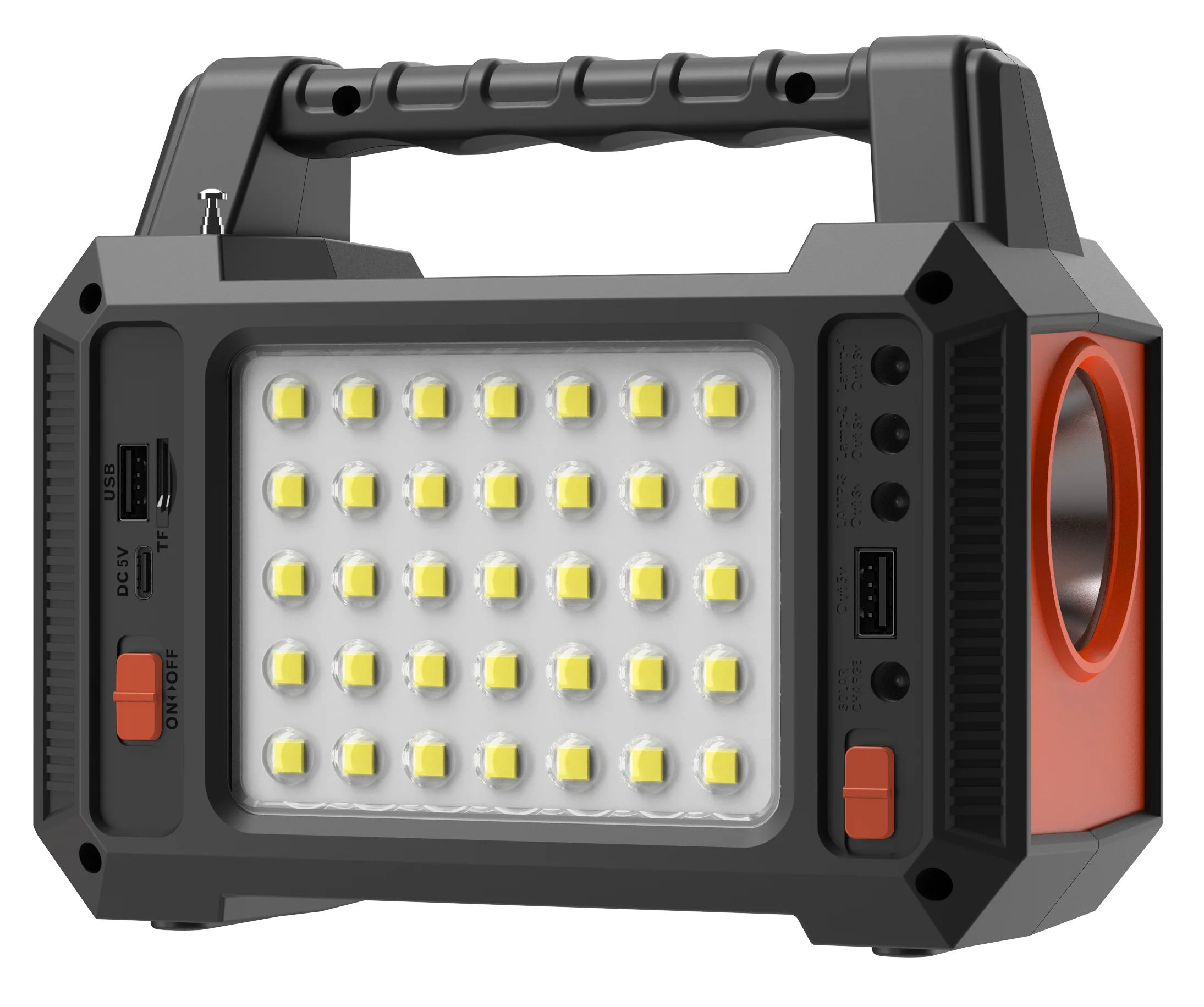 Wholesale High-Quality solar power lighting system rechargeable with USB Radio Solar Energy Charging Kit