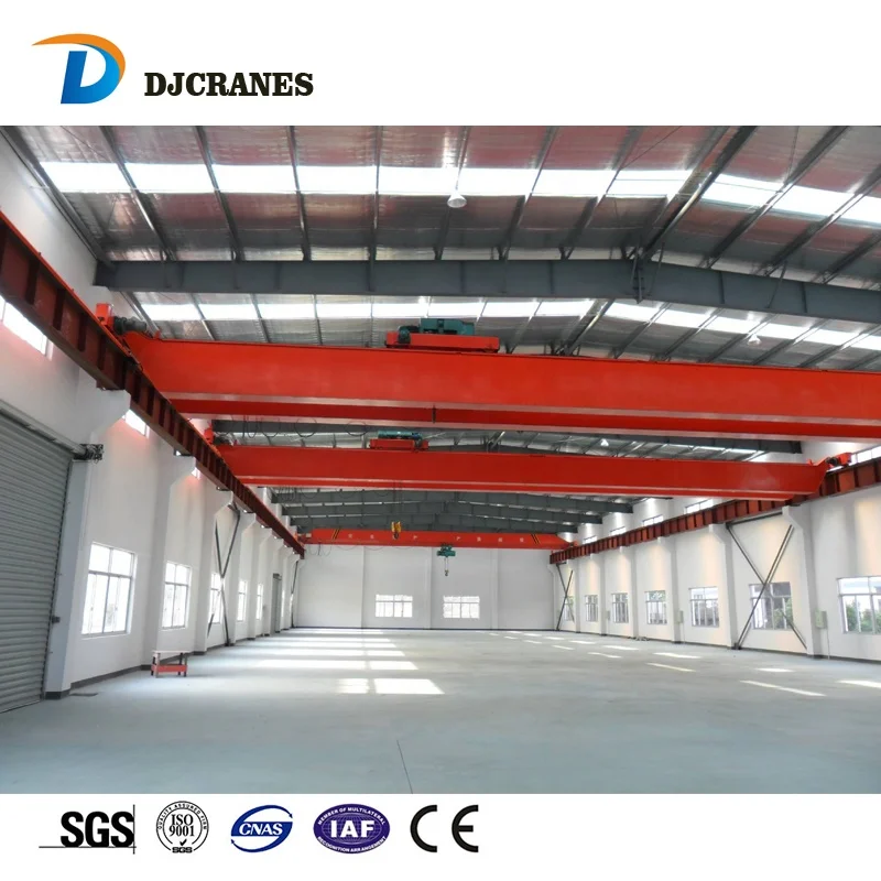 Double Girder Overhead Crane Is Designed And Manufactured With European Standard. Its Lifting Capacity Can Be Up To 25 T.