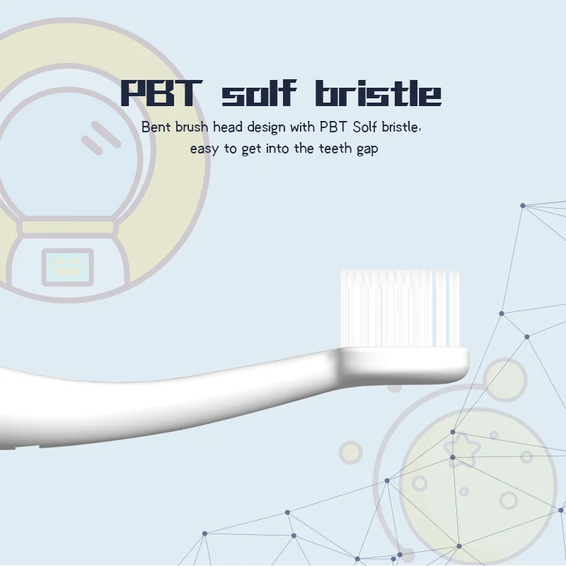 
Battery Motor Oral Head Portable Bamboo Holder China Sonic Toothbrush Electric 