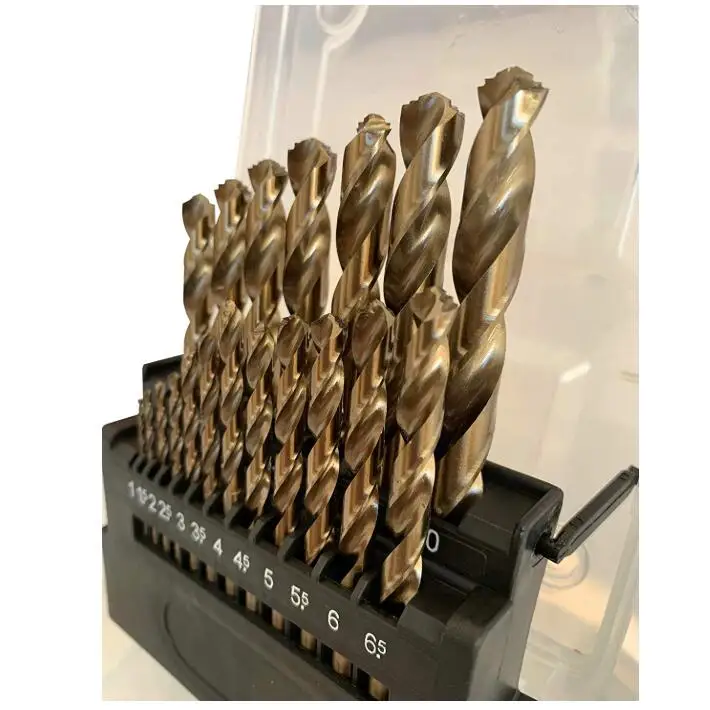 Metric M42 8% Cobalt Twist Drill Bits Set for Stainless Steel and Hard Metal