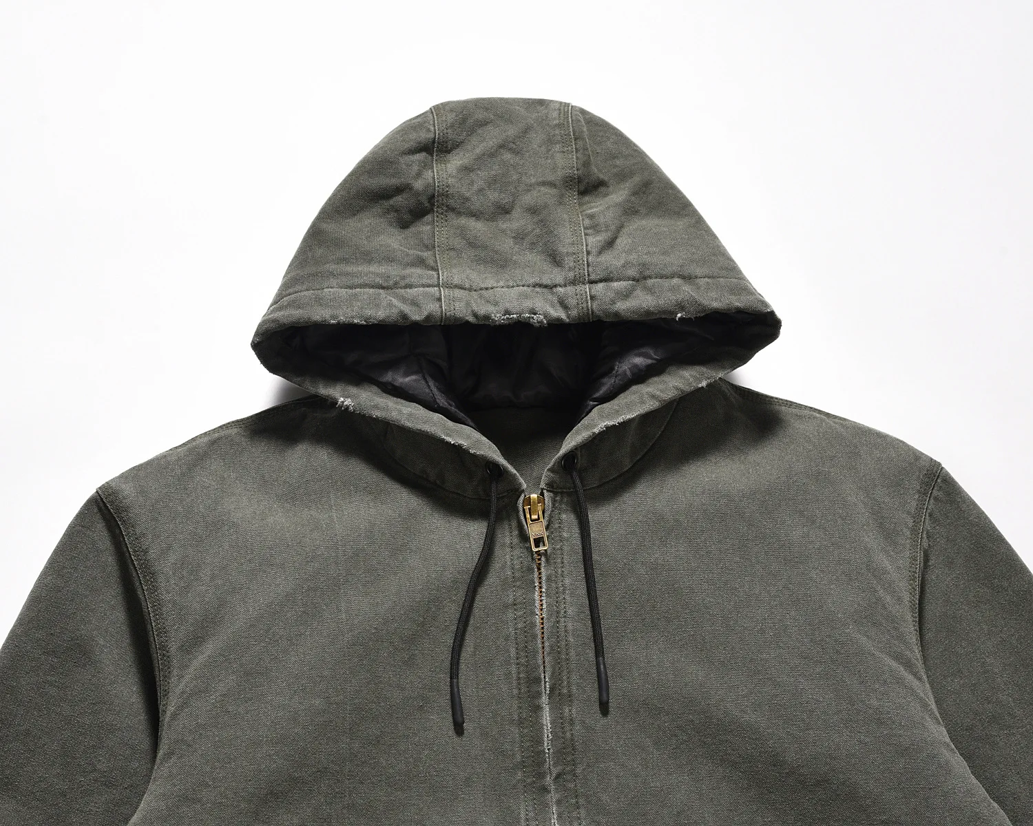 Heavyweight Quilted 100% Cotton Canvas Mens Pilot Jacket Winter Fleece Jackets Warm Thicken Outerwear Plus Size Jacket