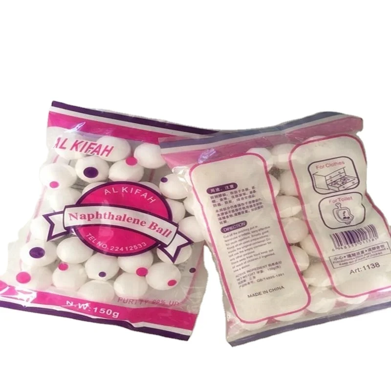 Фабричные 99% чистые 150 г молевые шарики из Китая Рафинированный нафталин