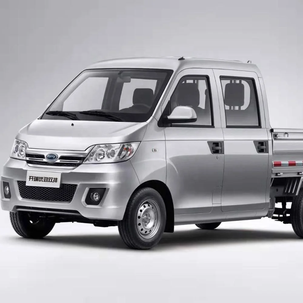 Мини-грузовик KARRY/JOKUL 2WD 1TON с двойной кабиной, грузовой автомобиль длиной 2,5 м и бензиновый двигатель л от CHERY