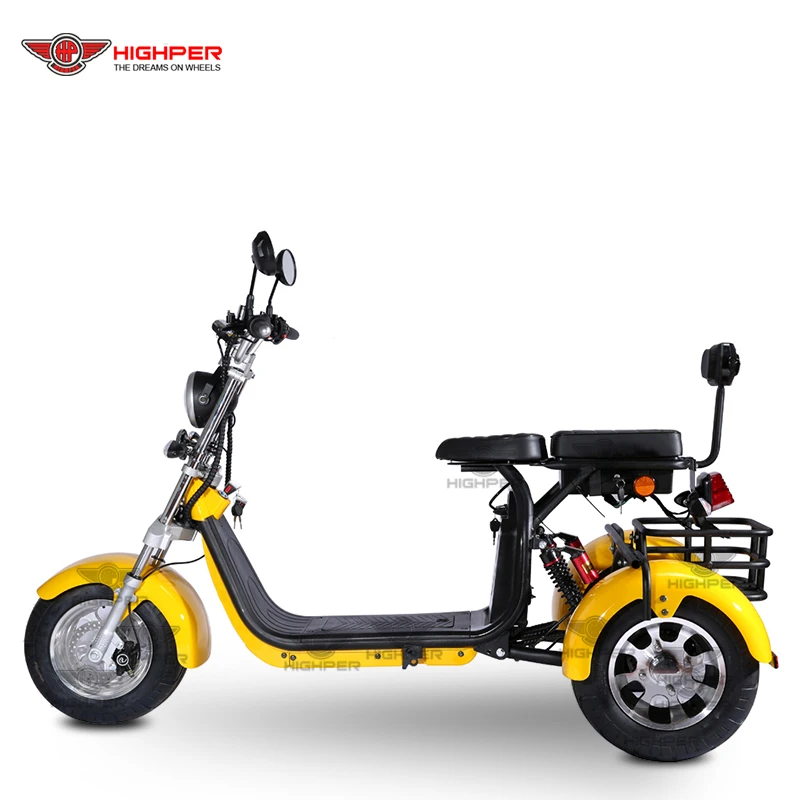 Electric 3-wheel electric off road scooters