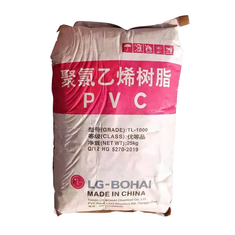 china trade manufacturers hs 1000r tl1000 sg1000  jl1000 dg 1000k grade pvc resin for slipper production