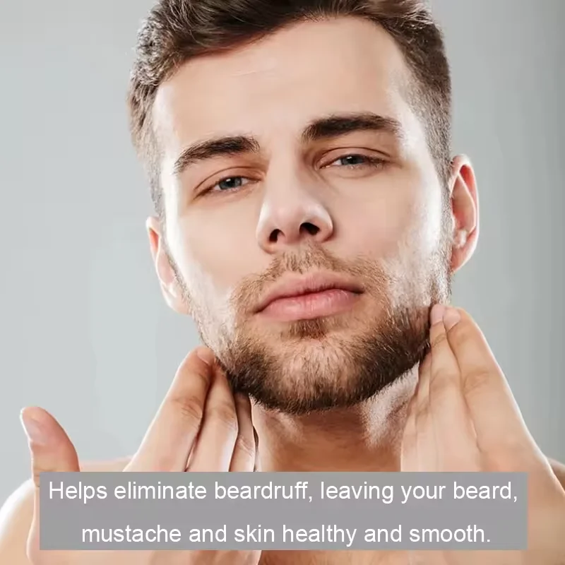 Customize Logo 100% Pure All Natural Organic Jamaican Black Castor Beard Oil For Men Private Label Beard Growth Oil