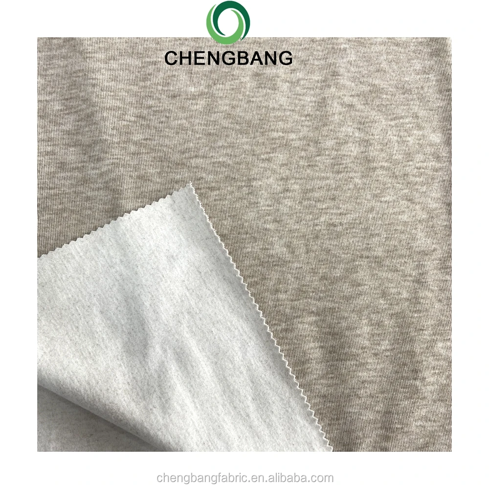 Chengbang Fabric Factory 90% Rayon Viscose 10% Spandex Double Face Fashion Heattech Knit Fabric