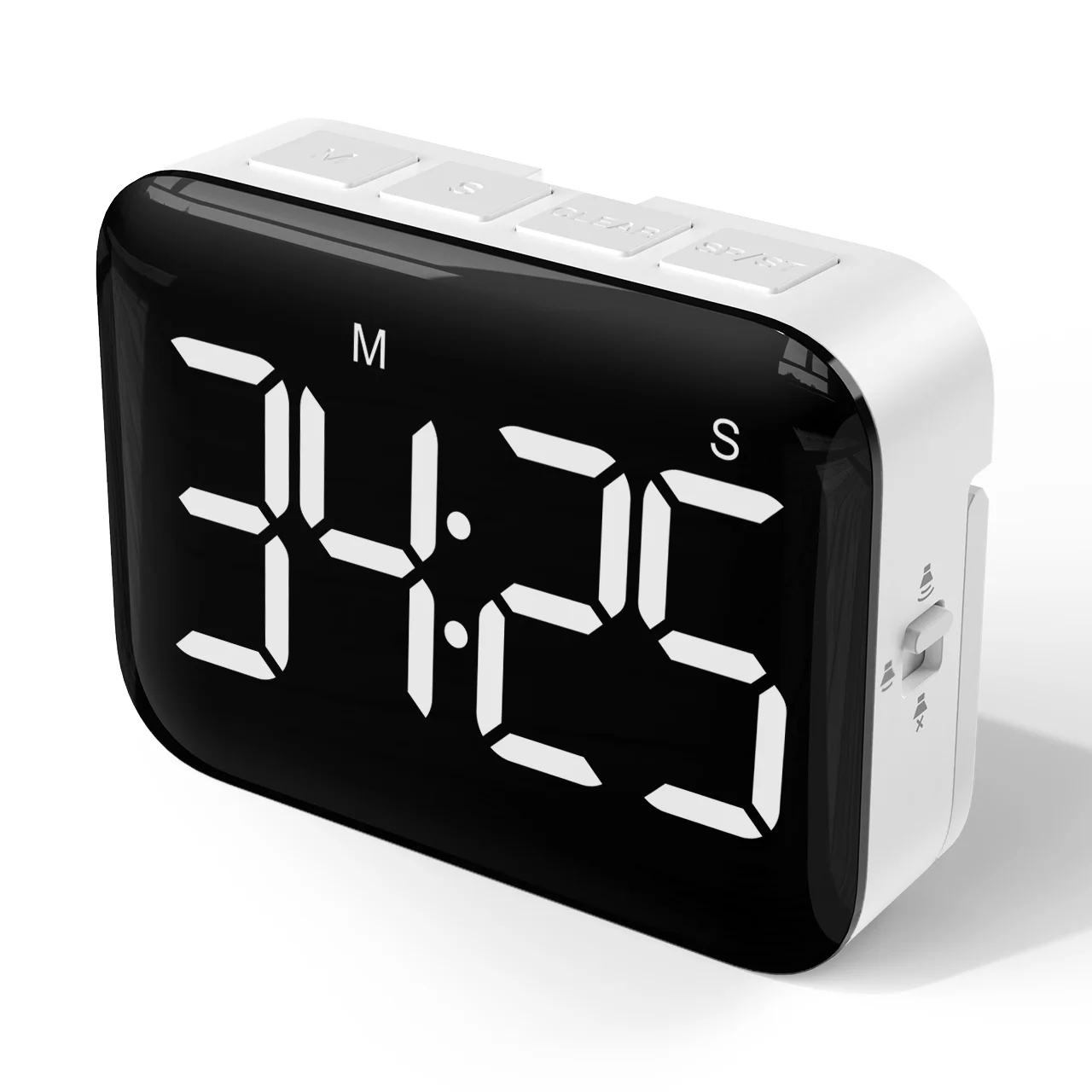 
Safe Plastic Portable Small Mini Electronic Countdown Magnetic Digital Kitchen Timer for Promotion 