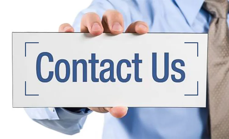 contact us