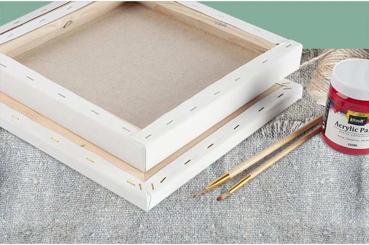 wholesale Canvas for art paint  blank wood painting art cotton canvas frame