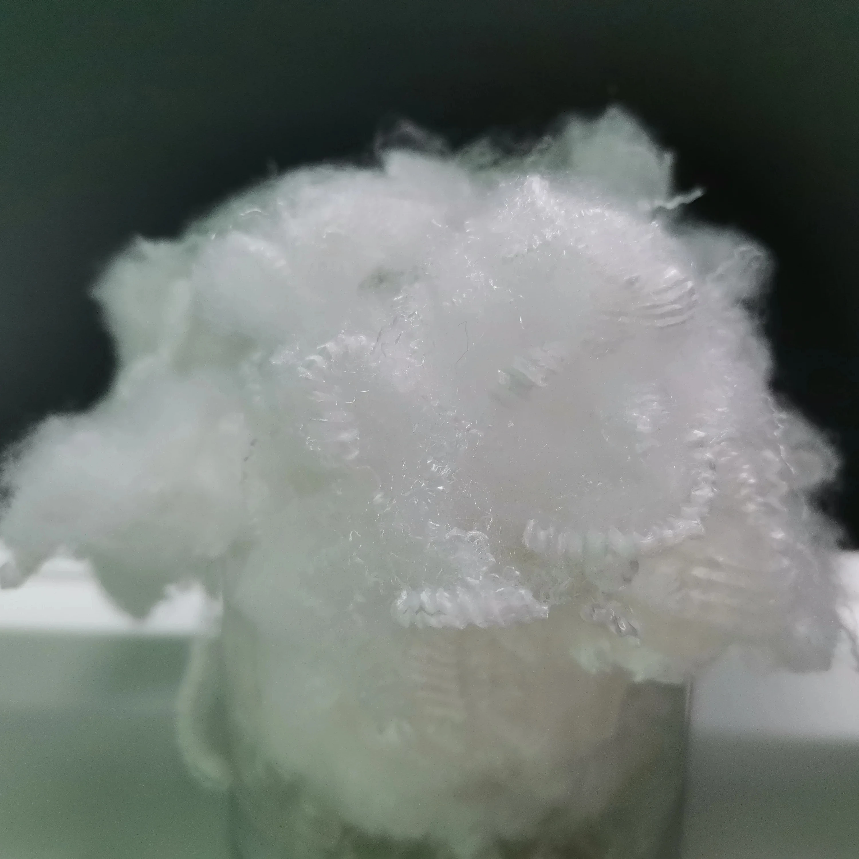 good quality soft 100% Hollow Siliconized Polyester Staple Chemical Fiber with Low Price for filling