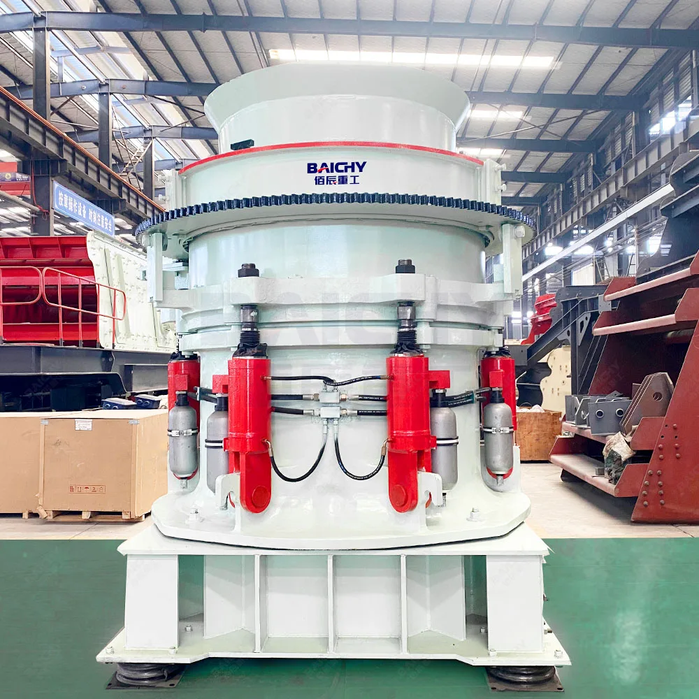 Multi-Cylinder Hydraulic Cone Crushing Equipment 45-600tph Cone Crusher Machine For Sale